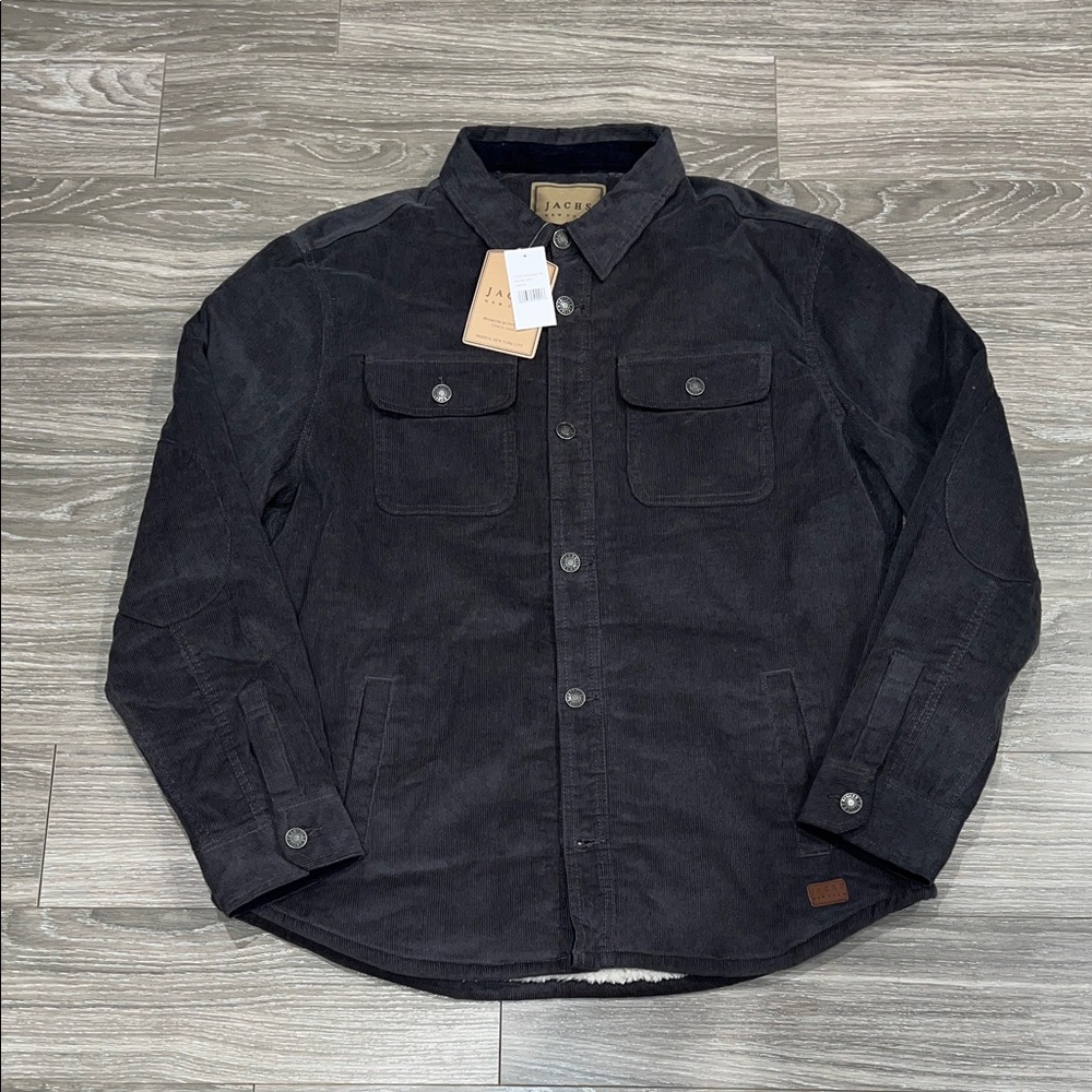 Jachs NY Dark Corduroy Shirt Jacket